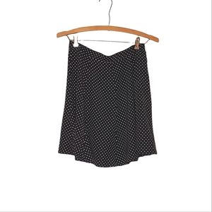 Classic Cutey Black and White Polka Dot Skirt